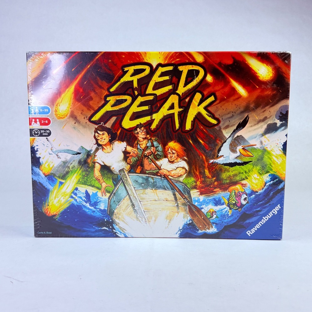 Ravensburger Red‎ Peak Cooperative Board Game Volcano Escape 260454 New Sealed